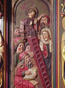 Ježíš mezi lékaři (dřevo) od German School