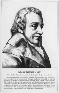 Johann Gottlieb Fichte (rytina) od German School