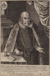 Johann Herel, německý právník (rytina) od German School