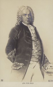 Johann Sebastian Bach , německý skladatel, varhaník, cembalista, violista a houslista období baroka (1685-1750) od German School