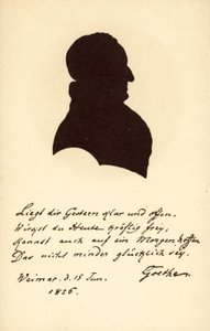 Johann Wolfgang von Goethe (litografie) od German School