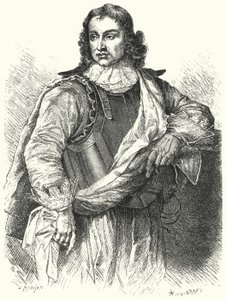 John Lambert, anglický parlamentní generál a politik (rytina) od German School