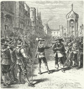 John Lambert brání zasedání parlamentu Rump od German School