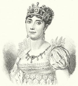Josephine de Beauharnais, první manželka Napoleona I. (rytina) od German School