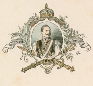 Kaiser Wilhelm II., německý císař a král Pruska (1859-1941) od German School