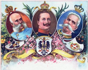 Kaiser Wilhelm II a jeho spojenci, 1899 od German School