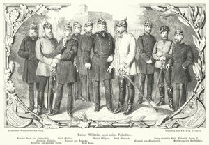 Kaiser Wilhelm II a jeho paladinové od German School