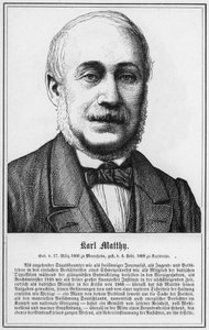 Karl Matthy (rytina) od German School