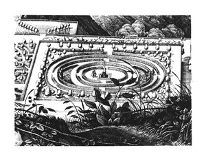 Labyrint v Heidelbergu, Hortus Palatinus od German School
