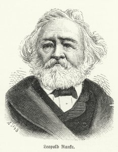 Leopold von Ranke , německý historik (litho) od German School