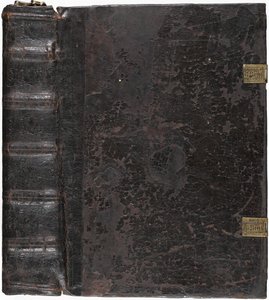 Lewis E 161, misál, přední obálka, Franky, možná Forchheim, Německo od German School