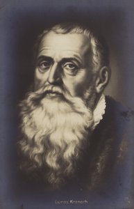 Lucas Cranach starší, německý malíř a grafik (litografie) od German School