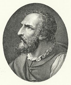 Ludovico Ariosto , italský básník (rytina) od German School