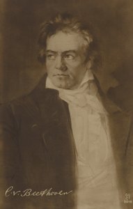 Ludwig van Beethoven , německý skladatel a pianista (1770-1827) od German School