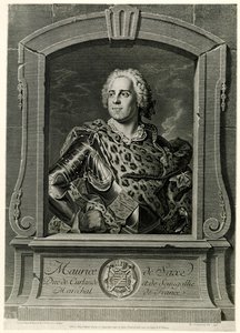 maršál Moritz Saský od German School