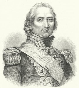 Marshal Nicolas Soult, francouzský voják (rytina) od German School
