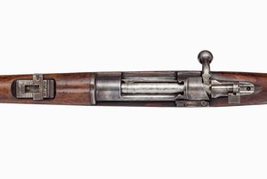 Kavalerie karabina Mauser 7 mm používaná Boer Commandos od German School