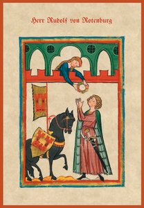 Středověký zpěvník (pergamen) od German School