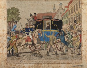 Napoleonův exil na ostrov Elba od German School