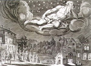 Night, ryl Paul Furst (c.1605-66) (rytina) od German School