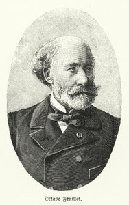 Octave Feuillet , francouzský romanopisec a dramatik (litho) od German School