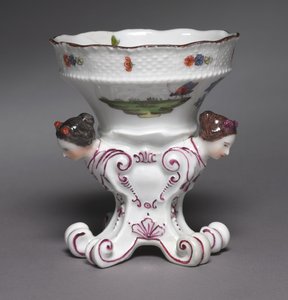 Pár solí ze služby Sulkowsky, výrobce Meissen Porcelain Factory, Německo, 1735-1756 od German School