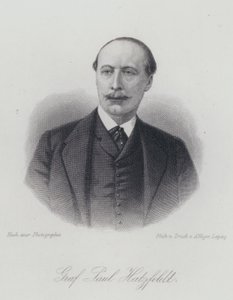 Paul von Hatzfeldt , německý diplomat a politik (rytina) od German School