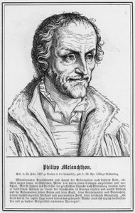Philipp Melanchthon (rytina) od German School