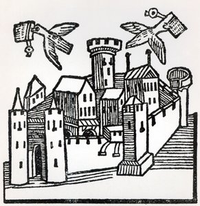 Holubí pošta, 1488 od German School