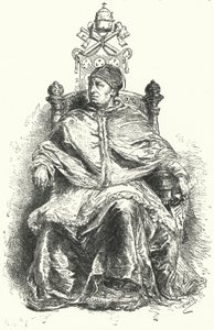 Pope Leo X (rytina) od German School