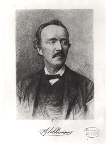 Portrét Heinricha Schliemanna (1822-90) od German School