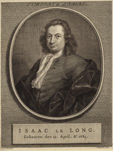 Portrét Isaaca le Longa od German School