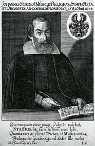 Portrét Johanna Stadena (1581-1634) od German School