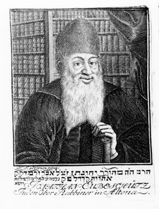 Portrét Jonathana Eubeschutze, vrchního rabína v Altoně od German School