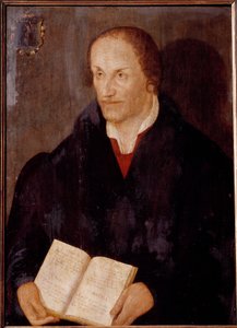 Portrét Philippe Melanchtona (Philipp Melantone nebo Melanchthon od German School