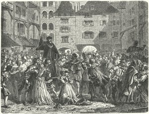 Kazatel reformace ve Švýcarsku od German School