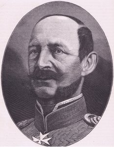 Princ Albert Pruský, Cassells Historie války mezi Francií a Německem vydaná Cassell and Company Limited, kolem roku 1890 (litho) od German School