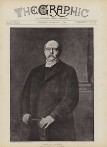 Princ von Bismarck (litho) od German School