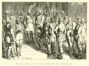 Provolání císaře ve Versailles od German School
