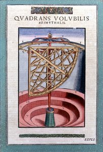 Azimutální zodiakální kvadrant v "stroji zavedené astronomie" od Tycha Braha (1546 - 1601), Wandsbecka od German School