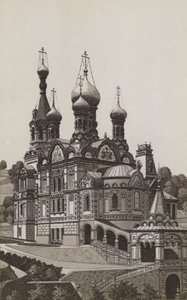 ruský kostel (litho) od German School