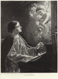 Svatá Cecílie