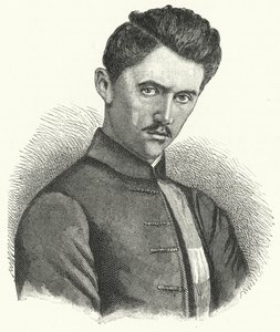 Sandor Petofi , maďarský básník od German School