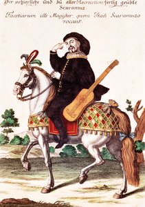 Scaramouche na koni od German School