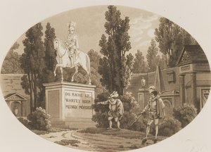Scéna z Dona Giovanniho od Wolfganga Amadea Mozarta od German School