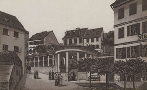 Schlossbrunn (litho) od German School