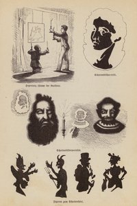 Hra stínů (rytina) od German School