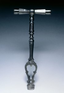 Klíč na pistoli se zámkem na kola, cca 1600-25 (ocel) od German School