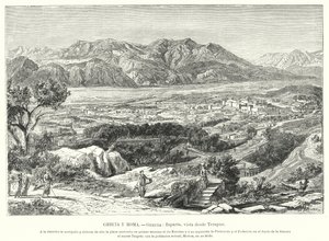 Sparta, starověké Řecko (litho) od German School