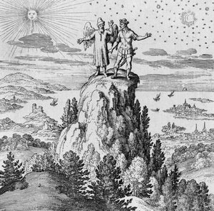Duch a duše vedou prince z Musaeus Hermeticum od German School